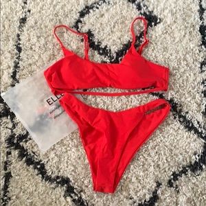 Two piece bikini!